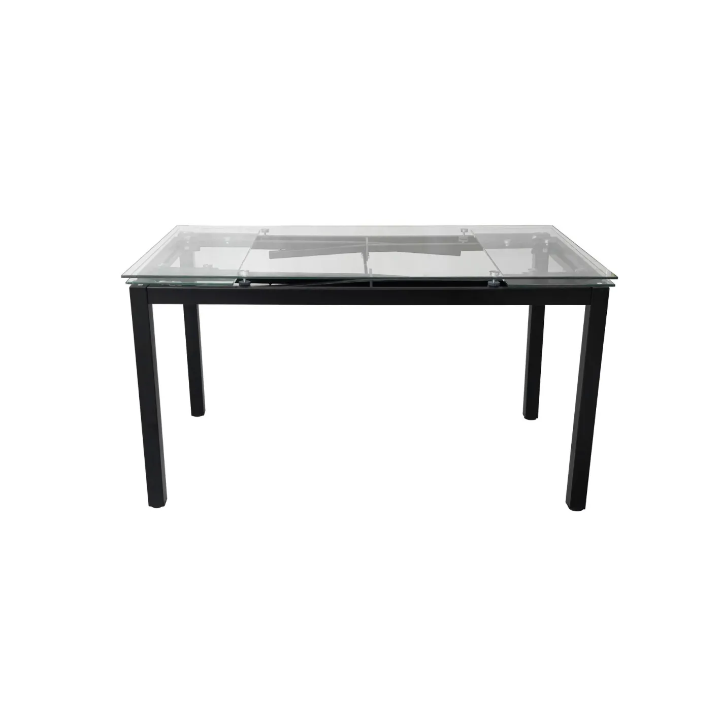Mesa de comedor extensible de cristal Praga 200/140x80x76cm^Casa Viva Sale