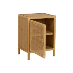 Mesa de noche de ratán Toscana 46x35x60cm^Casa Viva