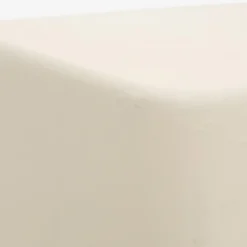 Mesita de noche de madera de acacia y microcemento Kurli 50x40x45cm Clau&Chloe^Casa Viva