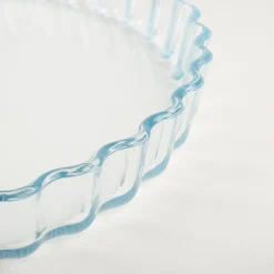 Molde redondo ondulado de vidrio Ocuisine Ø27cm^Casa Viva New