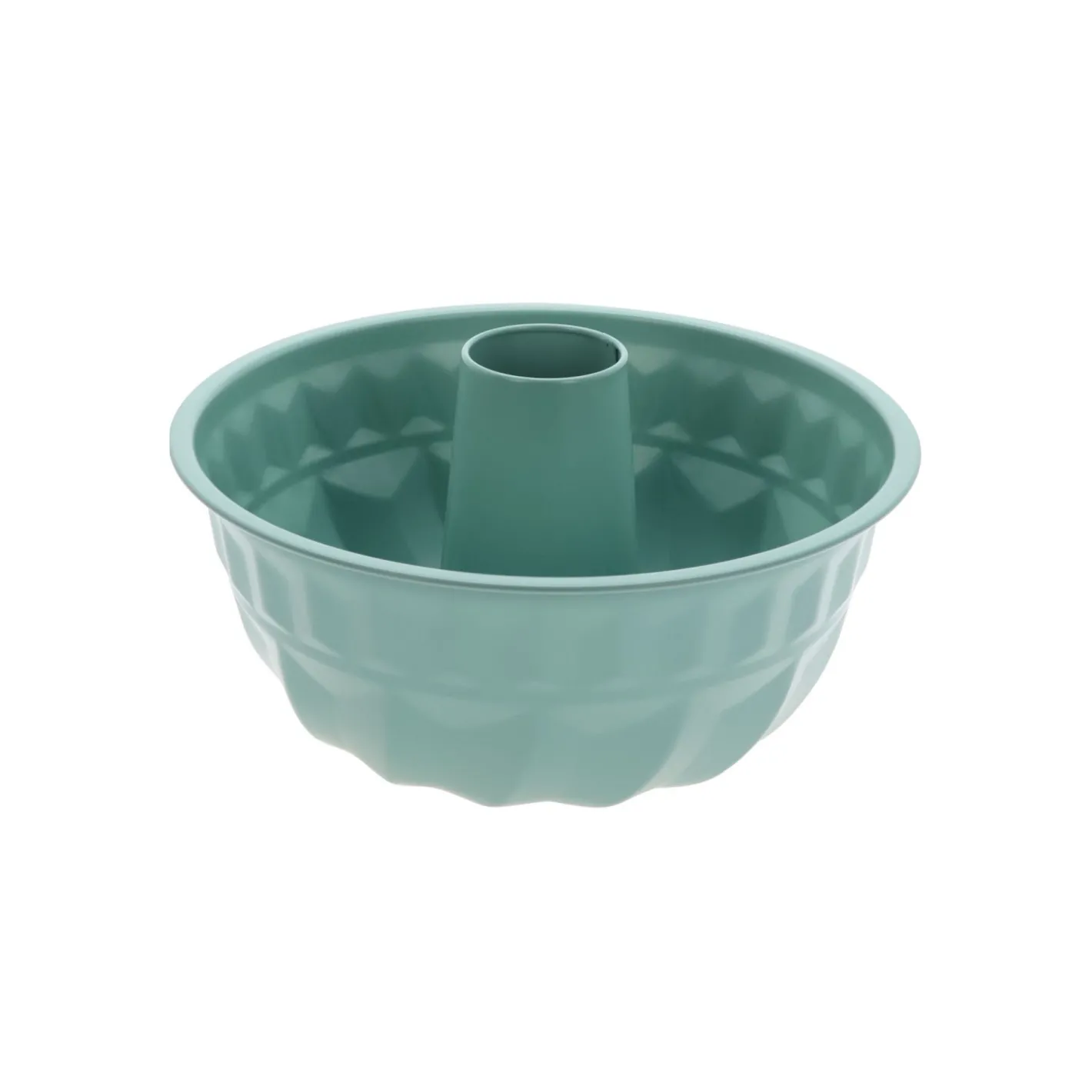 Molde savarín de acero verde Nela Ø25x10cm^Casa Viva Outlet