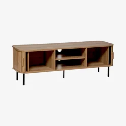 Mueble de TV de madera DM Valote 140x40x46cm^Casa Viva Outlet