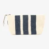 Neceser de algodón rayas azules Niza 32x19cm^Casa Viva Discount