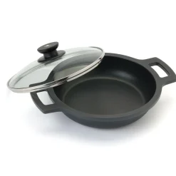NO WEB - Cacerola baja de aluminio fundido con tapa Efficient de Bra Ø28cm^Casa Viva Hot