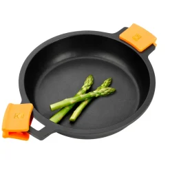 NO WEB - Cacerola baja de aluminio fundido con tapa Efficient de Bra Ø28cm^Casa Viva Hot