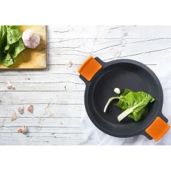 NO WEB - Cacerola baja de aluminio fundido con tapa Efficient de Bra Ø28cm^Casa Viva Hot