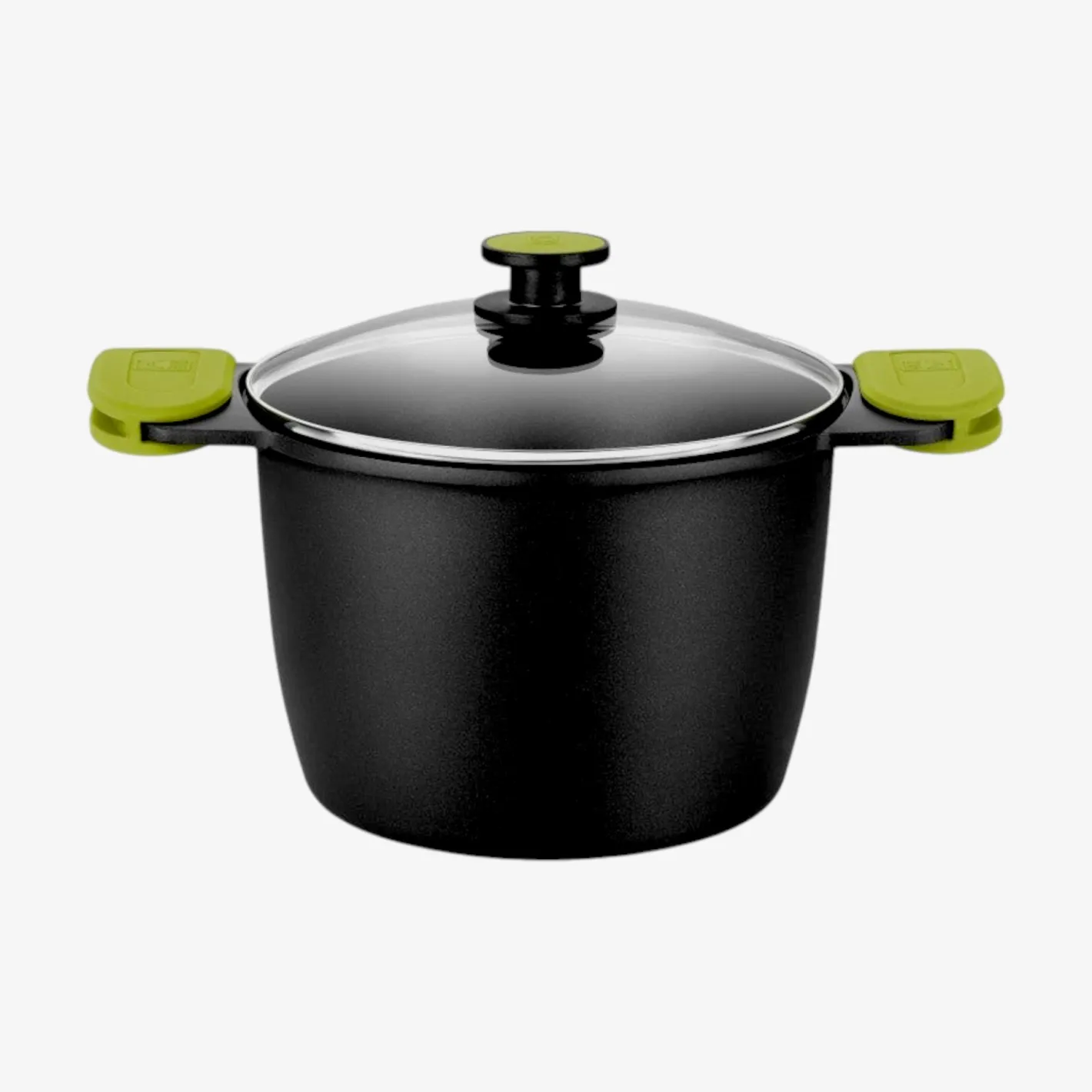 Olla con tapa de aluminio fundido antiadherente apta para inducción Foodie Ø20cm - BRA^Casa Viva