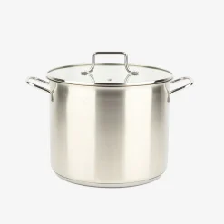 Olla de acero inoxidable con tapa Birta Ø24cm - 8L^Casa Viva Sale