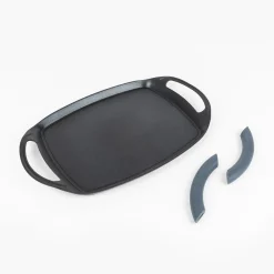 Plancha asador aluminio forjado 36x26cm^Casa Viva Outlet