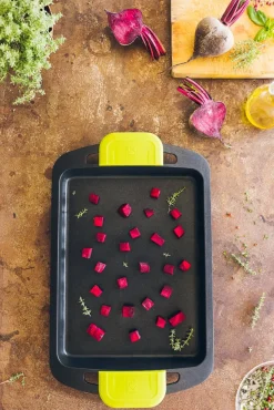 Plancha lisa de aluminio fundido antiadherente apta para inducción Foodie 40x28cm - BRA^Casa Viva Outlet