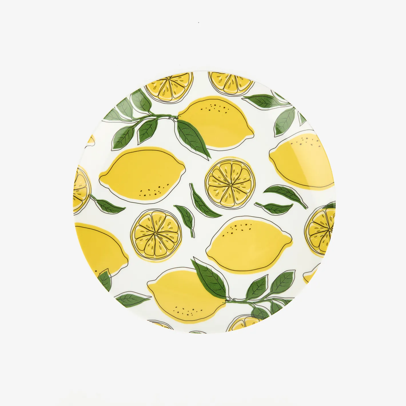 Plato de postre de melamina Lemon Ø20cm^Casa Viva Sale
