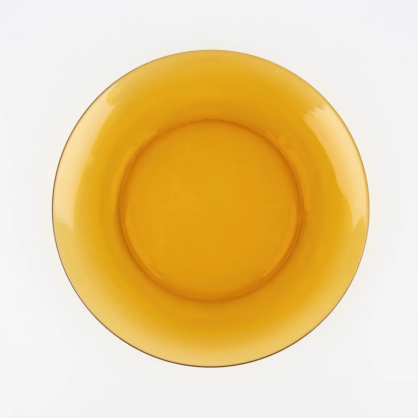 Plato de postre de vidrio opal Lys Ambar Duralex Picardie Ø19cm^Casa Viva