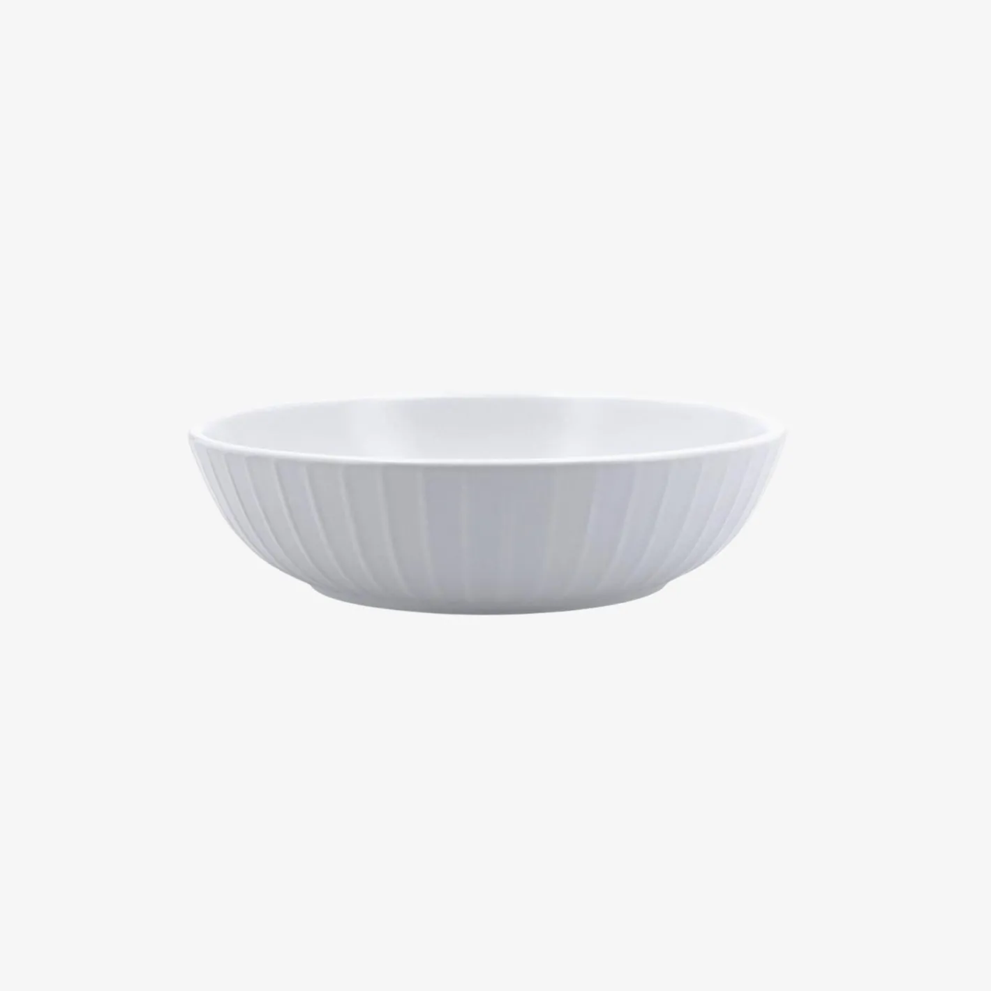 Plato hondo de cerámica gris Ø21cm Bari^Casa Viva Best