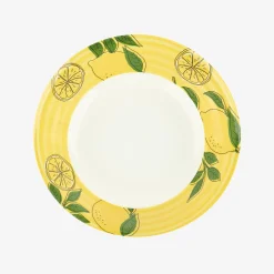 Plato hondo de melamina Lemon Ø20cm^Casa Viva New