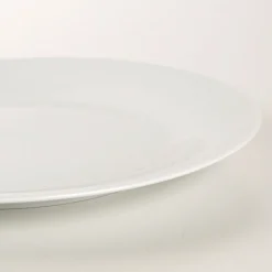 Plato llano blanco de porcelana Basic 27cm^Casa Viva Sale