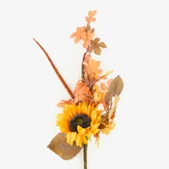 Rama artificial hojas ocre 62cm^Casa Viva Best