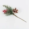 Rama de pino con frutos rojos y piña 20cm^Casa Viva Sale