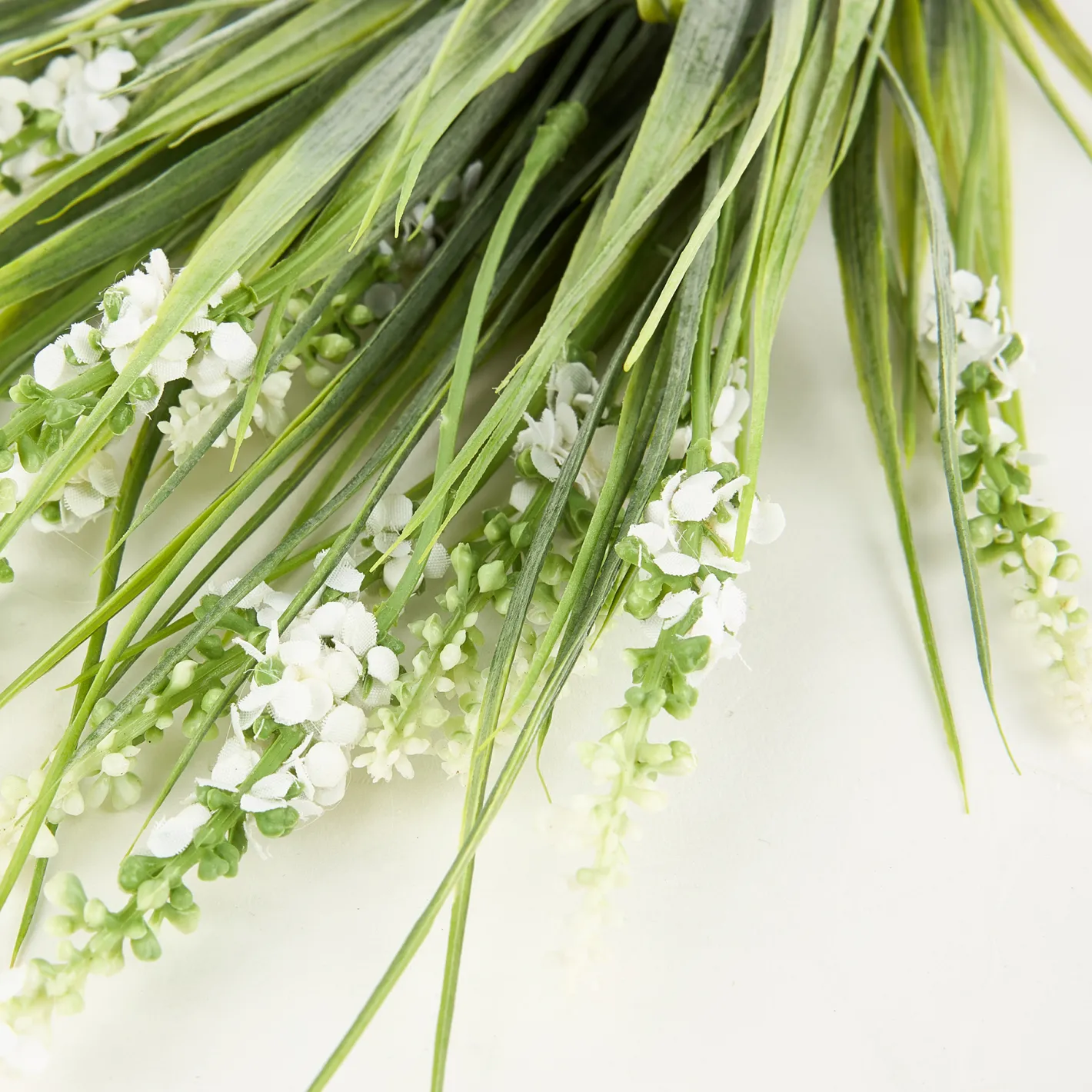 Ramo lavanda artificial blanco 30cm^Casa Viva Clearance