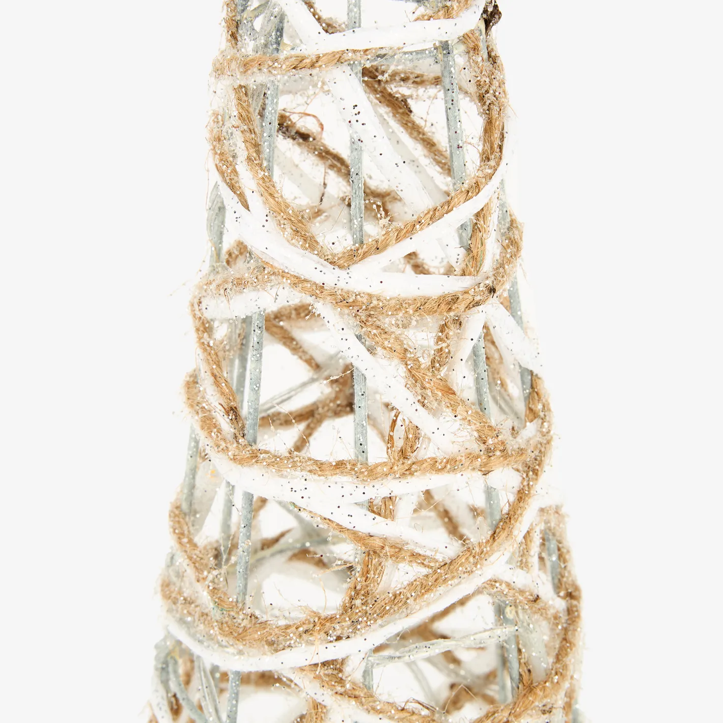 Árbol decorativo con luz LED gris 40cm^Casa Viva Hot