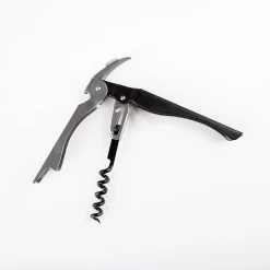 Sacacorchos doble apoyo negro^Casa Viva Outlet