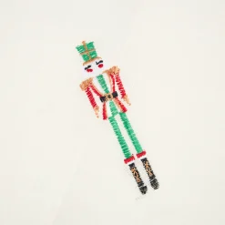 Servilleta blanca bordado Cascanueces 45x45cm^Casa Viva Sale