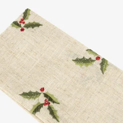 Servilleta de lino beige Acebo 45x45^Casa Viva Sale