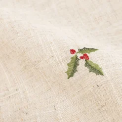 Servilleta de lino beige Acebo 45x45^Casa Viva Sale