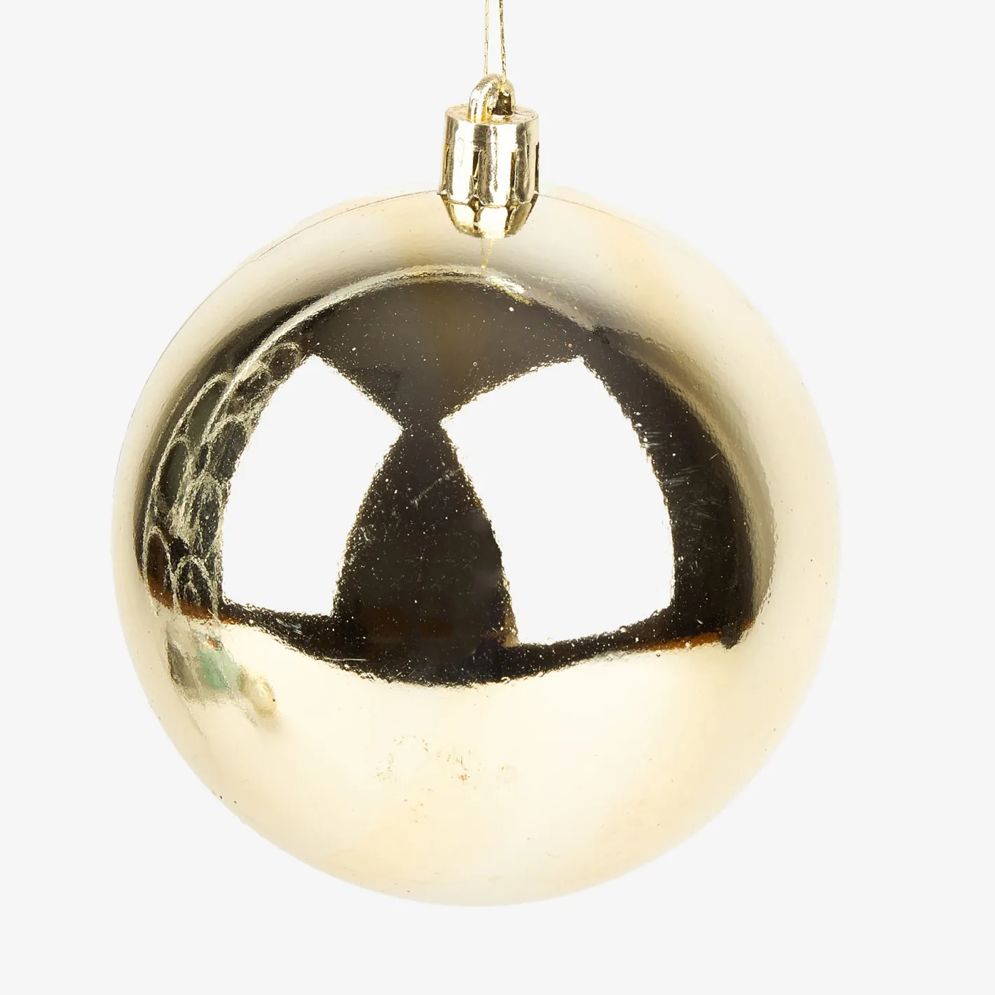 Set de 6 bolas decorativas doradas Ø8cm^Casa Viva Sale