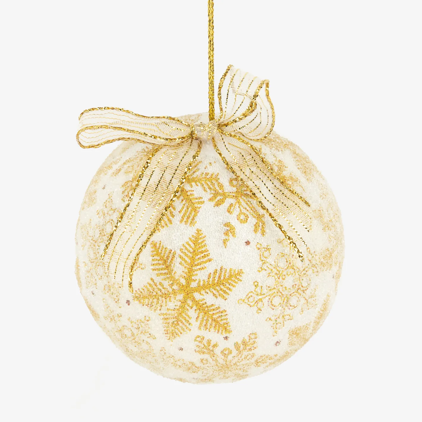 Set de 6 bolas decorativas doradas Ø7,5cm^Casa Viva Sale