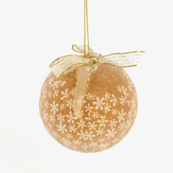 Set de 6 bolas decorativas doradas Ø7,5cm^Casa Viva Sale