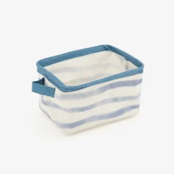 Set de 3 cestas de rayas azules Blue^Casa Viva Sale
