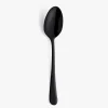 Set de 12 cucharas de mesa de acero inoxidable negro 21cm Zafra^Casa Viva Outlet