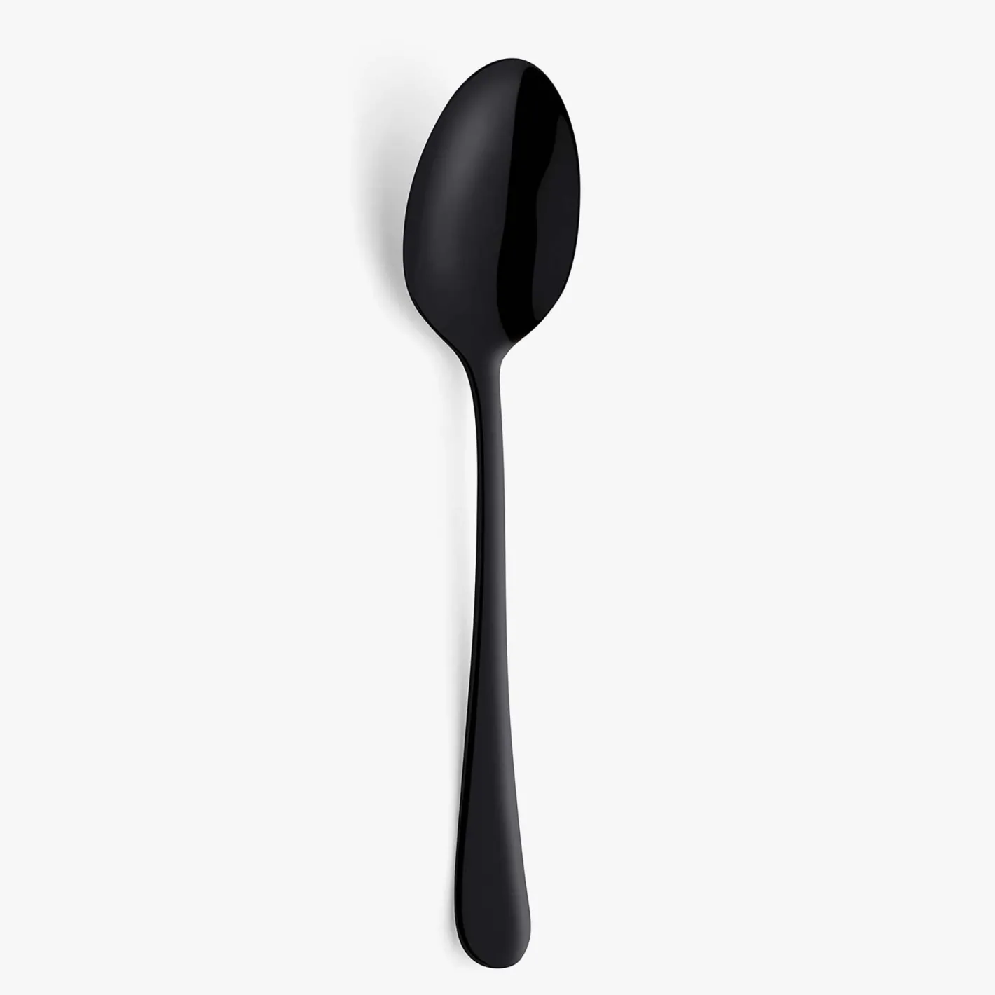 Set de 12 cucharas de mesa de acero inoxidable negro 21cm Zafra^Casa Viva Outlet