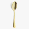 Set de 12 cucharas de mesa de acero inoxidable dorado 21cm Zafra^Casa Viva New