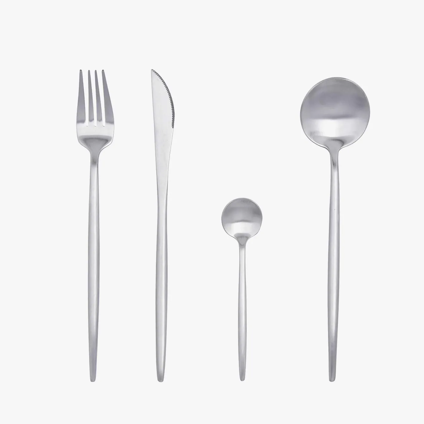 Set de 6 cuchillos de mesa de acero inoxidable 23cm Sira^Casa Viva Outlet