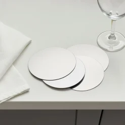 Set de 4 láminas antigoteo plateadas^Casa Viva Hot