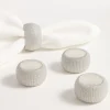 Set de 4 servilleteros Arian Ø6cm^Casa Viva Outlet