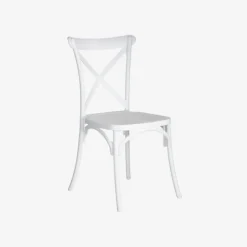 Set de 4 sillas de comedor blanco Cassie 48x43x91cm^Casa Viva Clearance