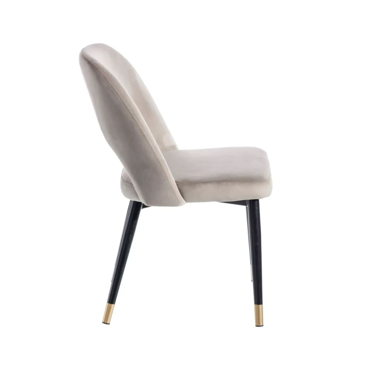 Set de 2 sillas de comedor velvet gris Mayah 56x49x83cm^Casa Viva Hot