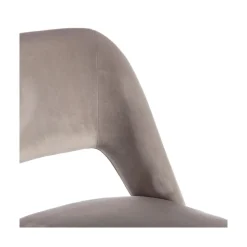 Set de 2 sillas de comedor velvet gris Mayah 56x49x83cm^Casa Viva Hot