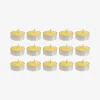 Set de 15 velas tealight de citronela^Casa Viva