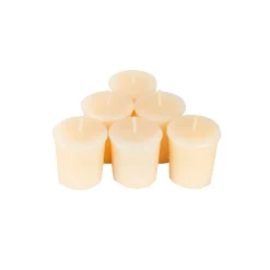 Set de 6 velas Votive crema^Casa Viva Clearance