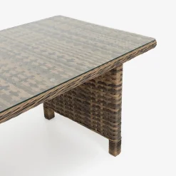 Set de jardín de 4 piezas de ratán sintético Lanai^Casa Viva Clearance