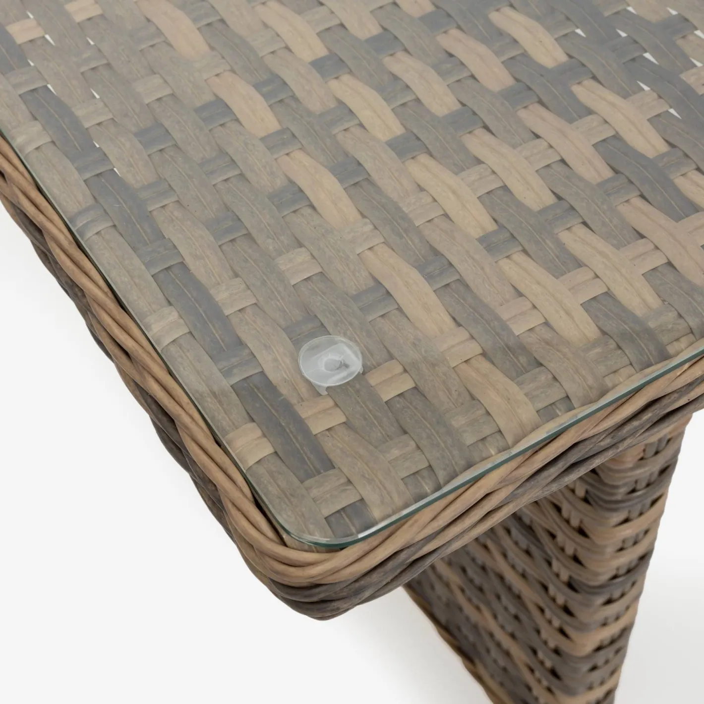 Set de jardín de 4 piezas de ratán sintético Lanai^Casa Viva Clearance