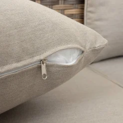 Set de jardín de 4 piezas de ratán sintético Lanai^Casa Viva Clearance