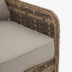 Set de jardín de 4 piezas de ratán sintético Lanai^Casa Viva Clearance