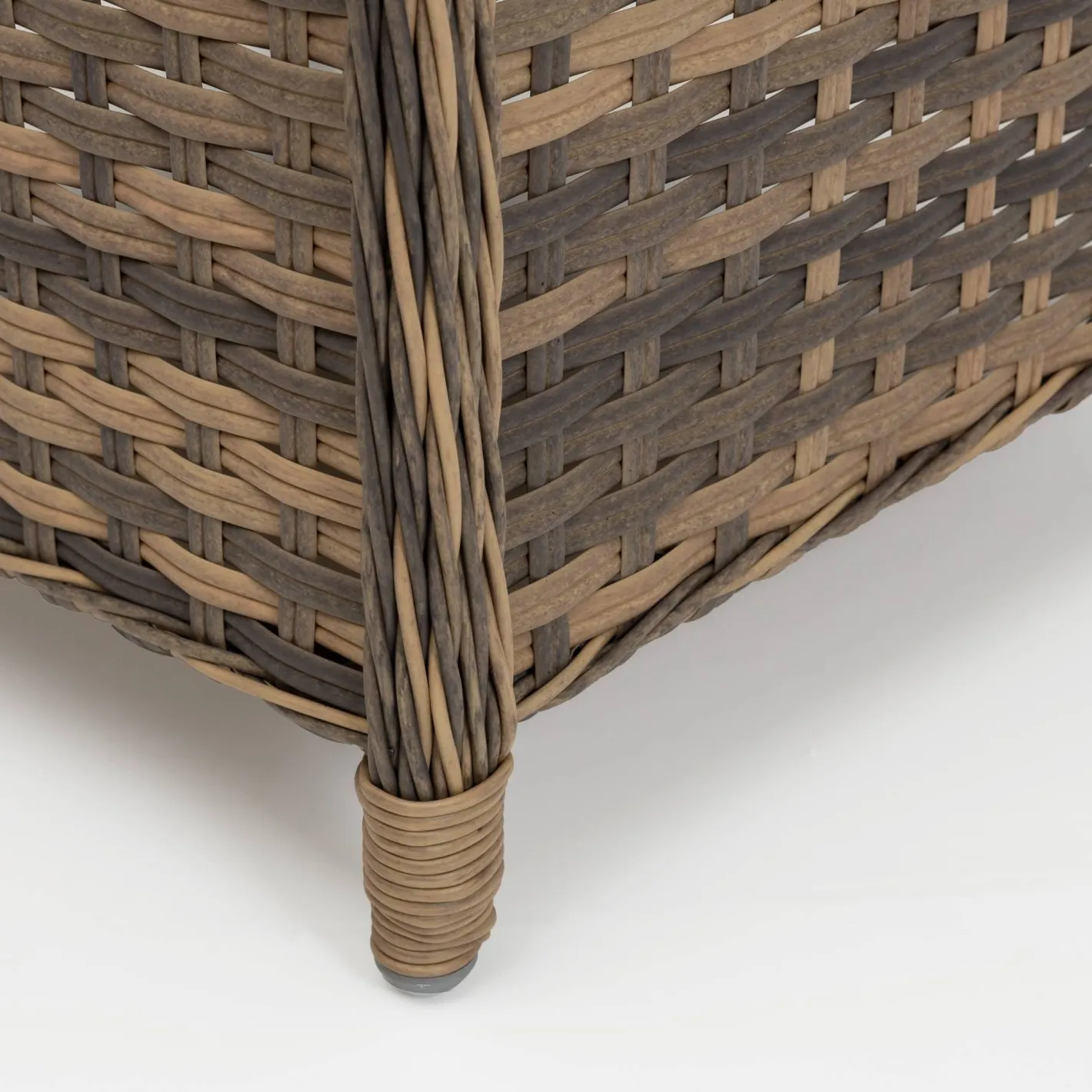 Set de jardín de 4 piezas de ratán sintético Lanai^Casa Viva Clearance