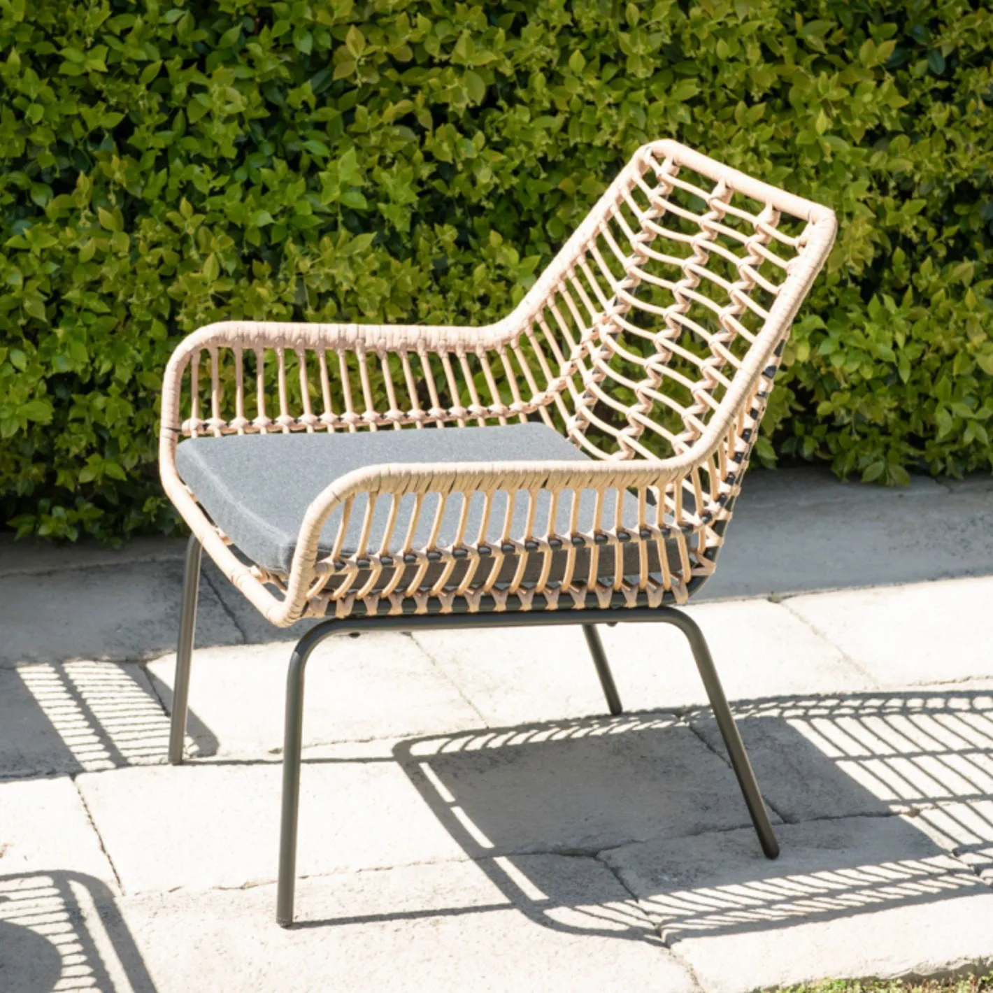 Set de jardín de 4 piezas de ratán sintético Hawai^Casa Viva Discount