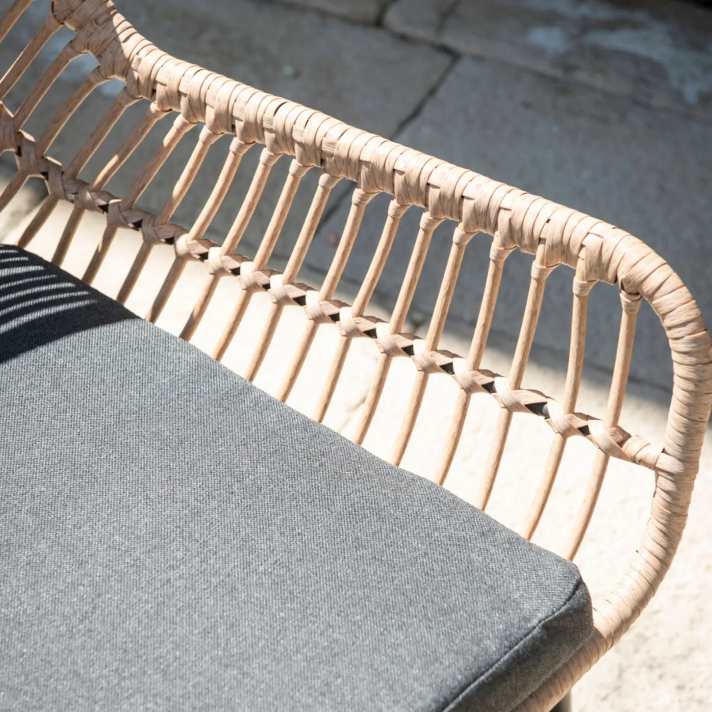 Set de jardín de 4 piezas de ratán sintético Hawai^Casa Viva Discount