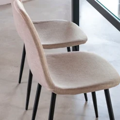 Silla de comedor beige arena Concept 45x55x86cm^Casa Viva Online